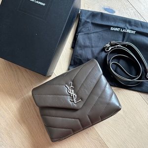 SAINT LAURENT Loulou Toy quilted leather shoulder bag